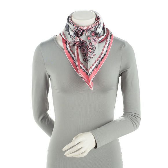 Louis Vuitton Silk Fleur de Coral Reef 90cm Scarf - Picture 3 of 4